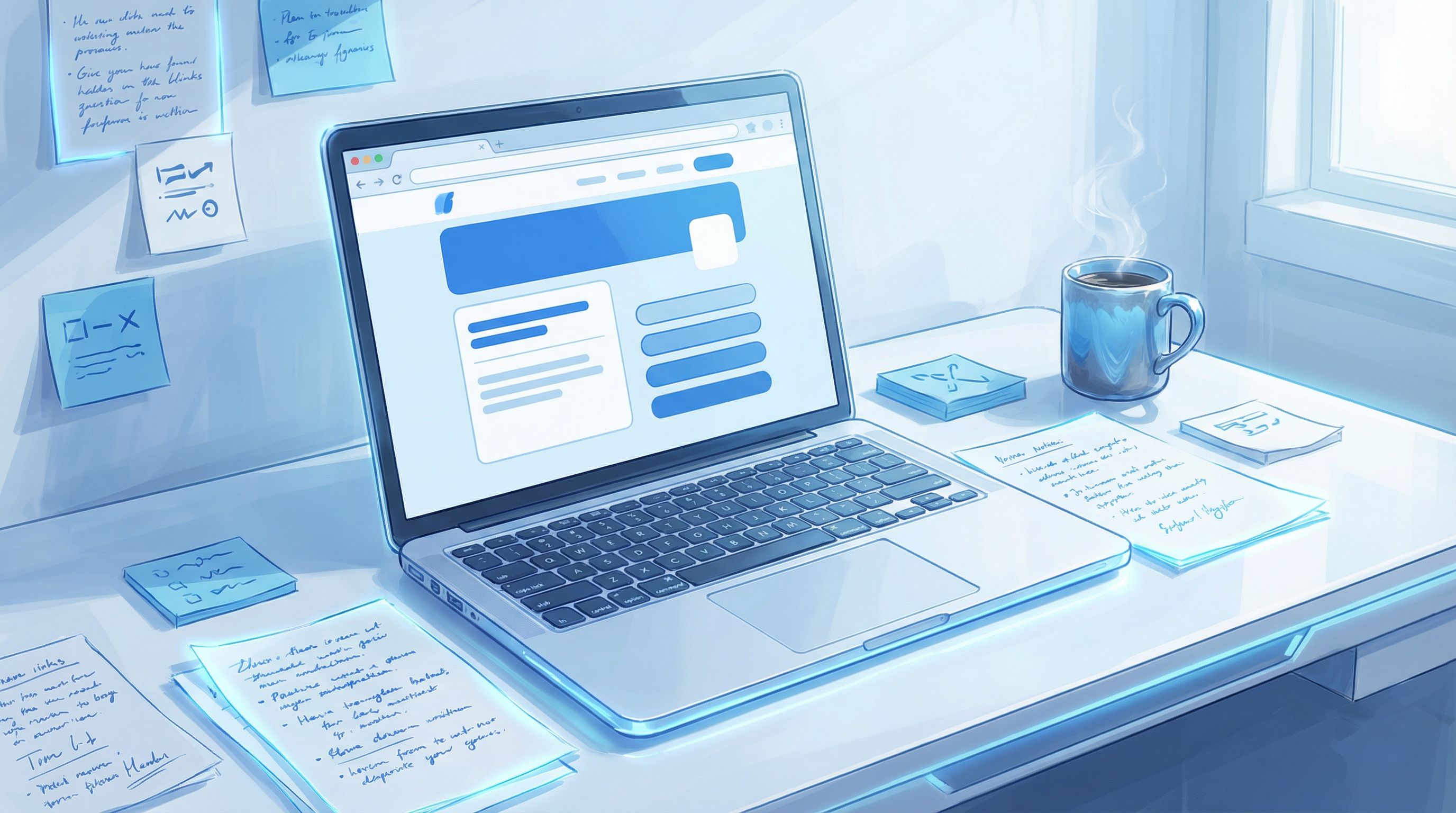 a clean browser window with a Liinks-style mobile page on screen, showing a bold name, clear headlin