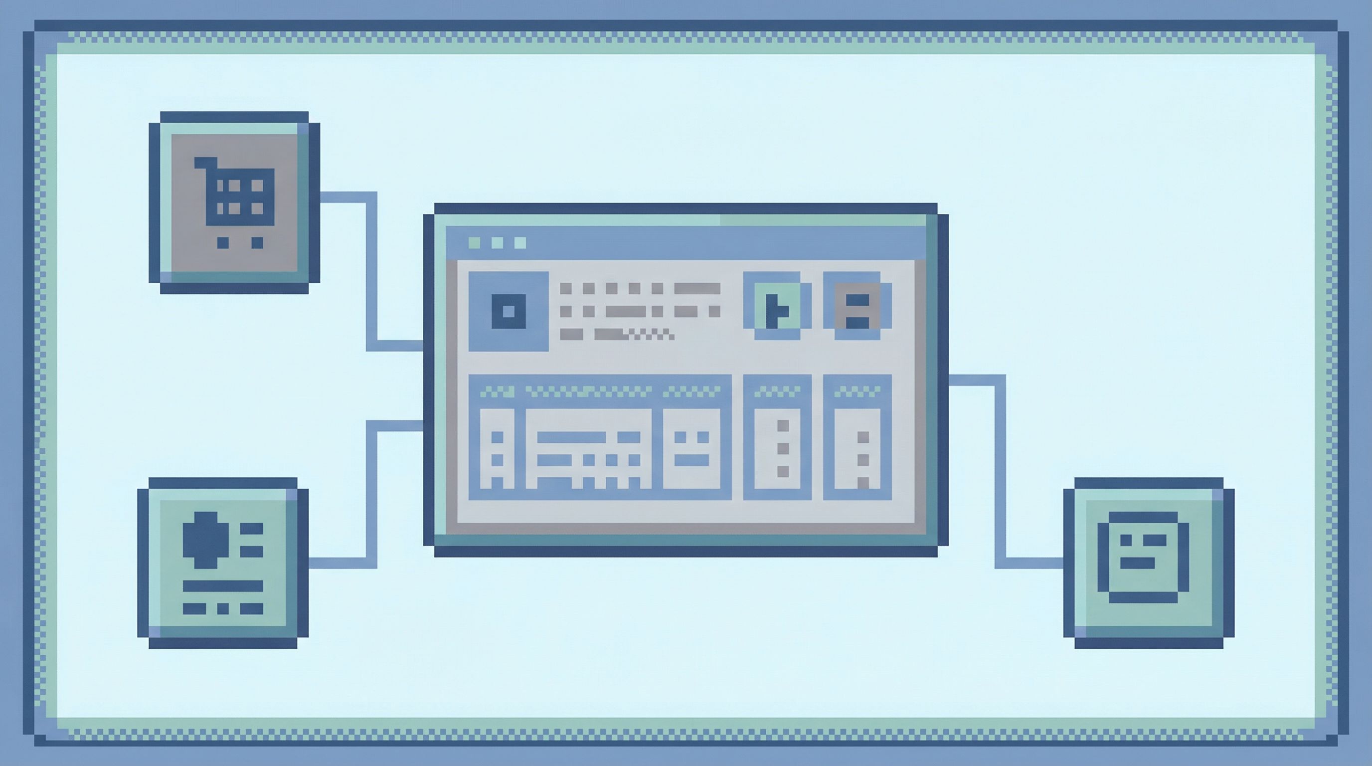 A minimalist database browser interface focused on a single order record and its related tables, wit